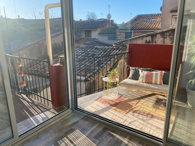 Maison Plein Sud Sur Les Toits Au 2 Terrasses Montagnac  Esterno foto